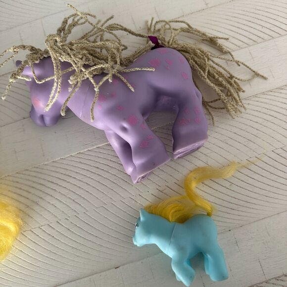 Vintage Toy Lot Gi-Go Pony Tootsie Pose Long Head, Cabbage Patch Kid Springsong - Picture 9 of 10